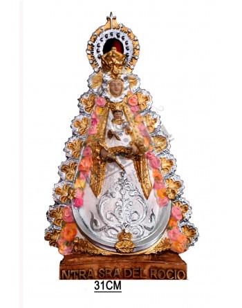 Virgen del Rocio 31 cm